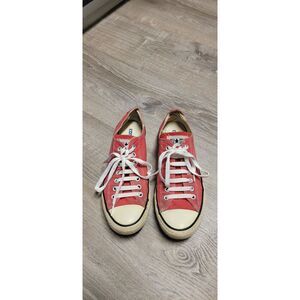 Converse Chuck Taylor All Star Casual Red‎ White Sneakers M Sz 9 - W Sz 11